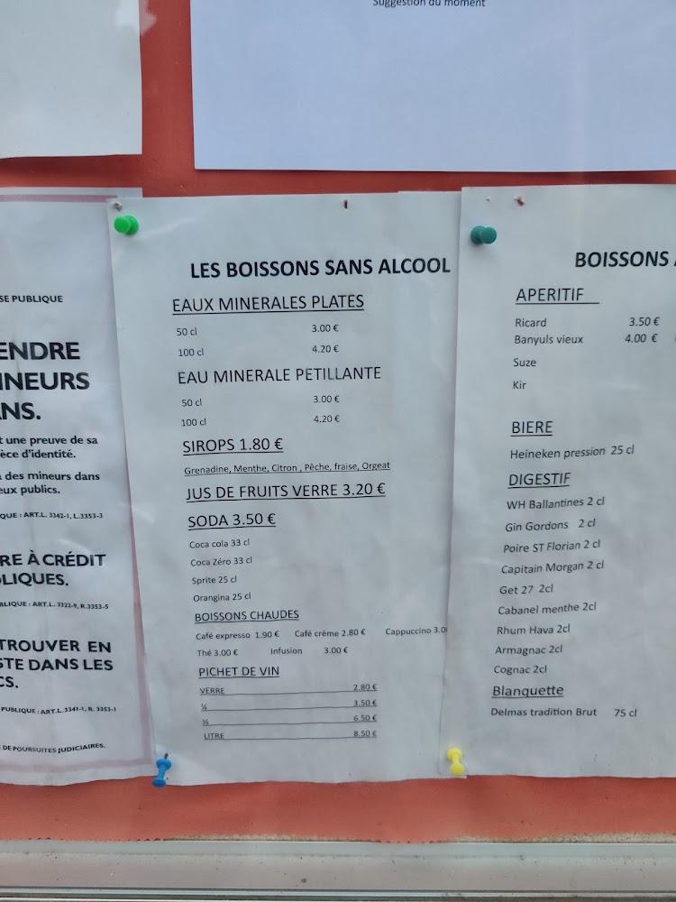 Chez Modeste - Menu Image 1